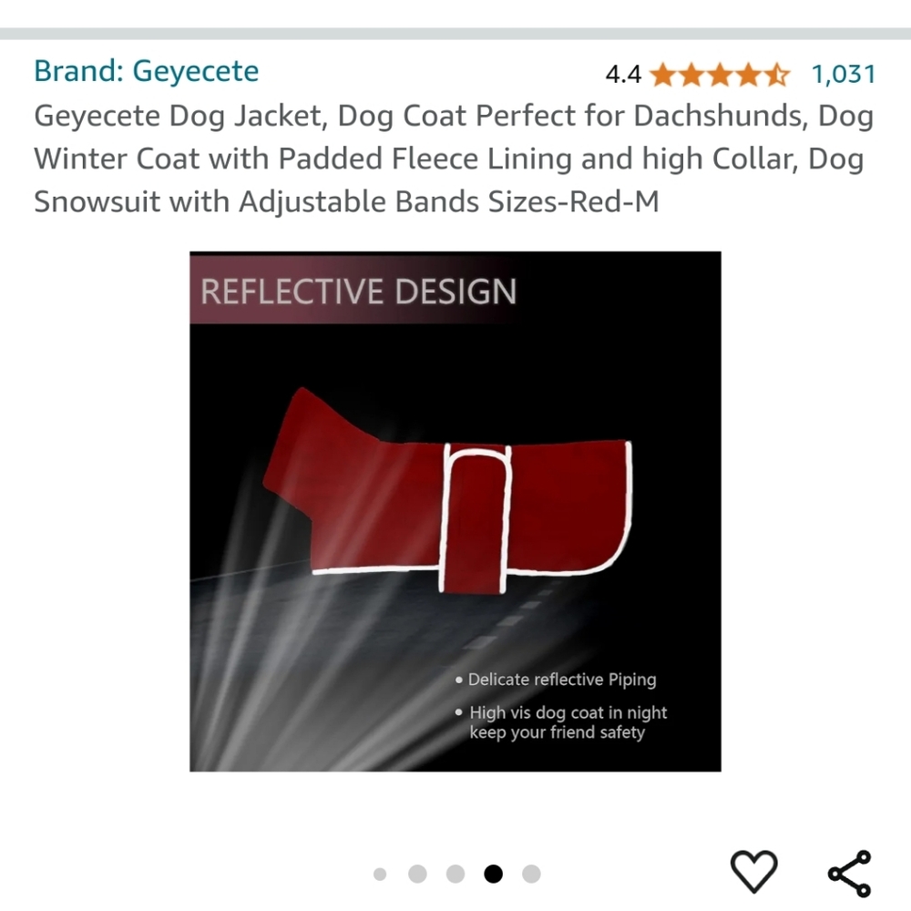 Dog coat dashund - Picture 3 of 7